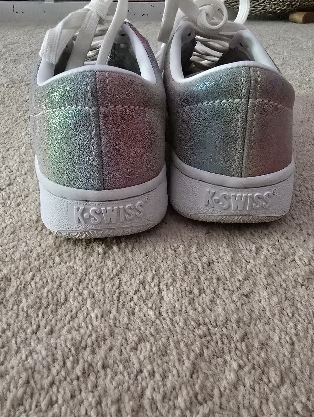 NoH8 Rainbow K-Swiss Classic LX Iridescent Sneakers - Picture 5 of 6